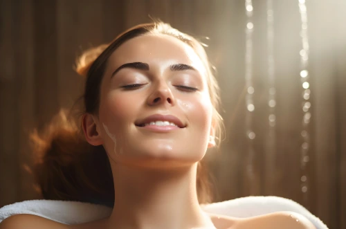 Skincare products and beauty routine essentials for healthy glowing skin